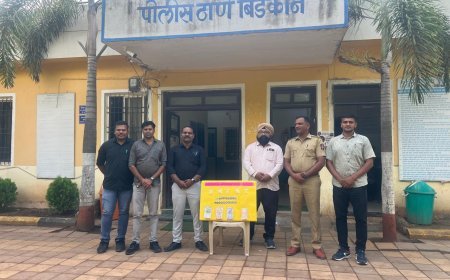 बिडकीन पोलिसांची कारवाई; घरफोडीचा 24 तासांत छडा; ₹1.98 लाखांचा मुद्देमाल हस्तगत!सोन्याचे दागिने, चांदीचे दागिने आणि रोख रक्कम जप्त