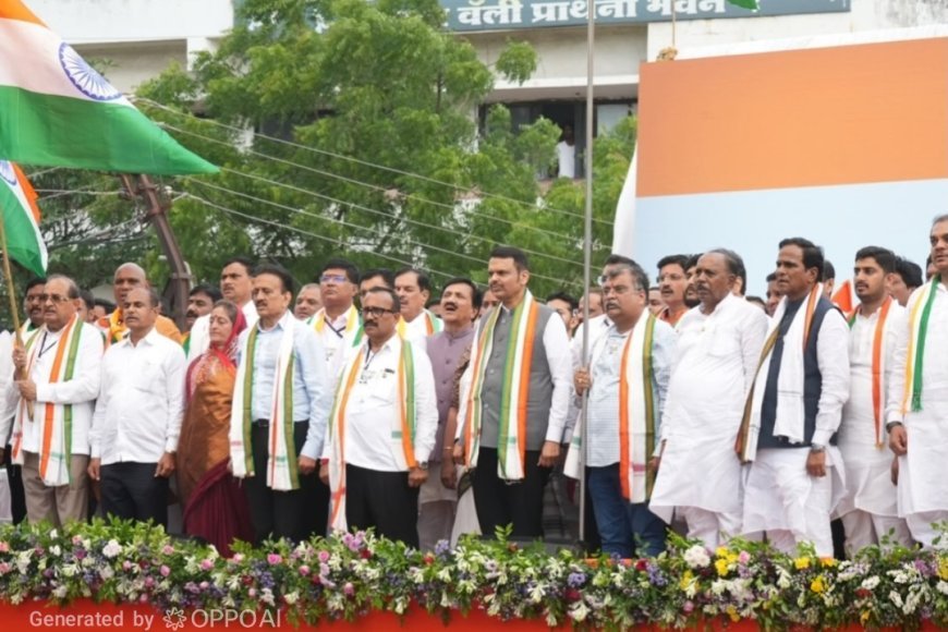भव्य तिरंगा रॅलीने दुमदुमले संभाजीनगर; राष्ट्रभक्तीचा विराट जागर