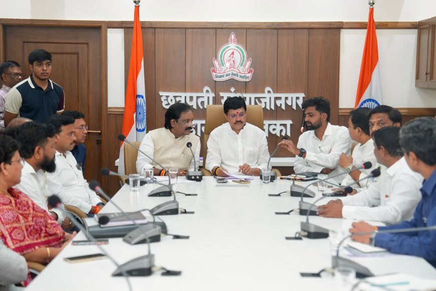 शहराच्या पाणीपुरवठा, कचरा व्यवस्थापनासह विकासकामांना गती द्या; अंबादास दानवेंची महापौरांसोबत चर्चा