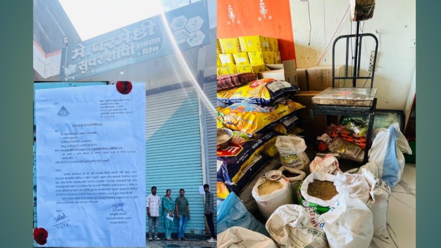 मुदतबाह्य मसाले, चहा अन् खराब खोबरे विक्रीसाठी! वैजापूरच्या ‘परमेश्वरी सुपर शॉपी’वर FDAची धडक कारवाई