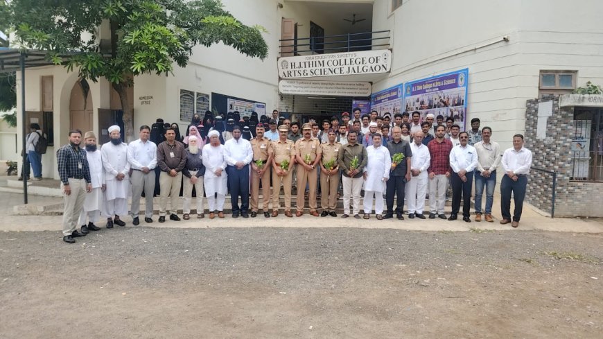 कर्तव्यदक्ष पोलिसांचा ‘कार्य गौरव’ने सन्मान; इकरा महाविद्यालयात प्रेरणादायी सोहळा
