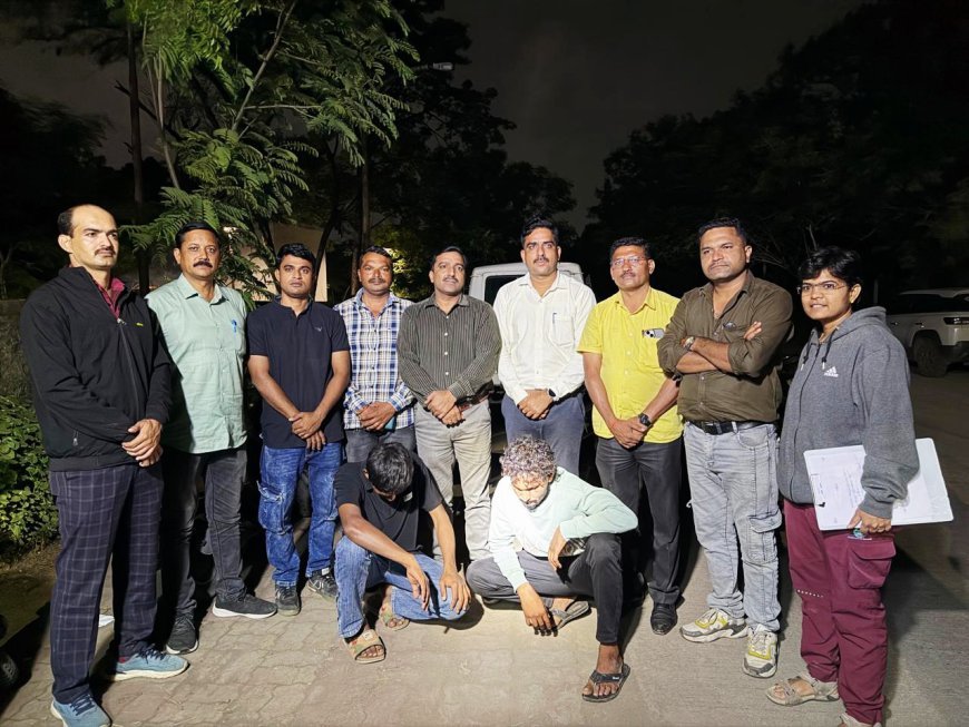 एमडी तस्करीवर पोलिसांचा मोठा घाव! 13.590 ग्रॅम MDसह ₹2.40 लाखांचा मुद्देमाल जप्त; दोघे ताब्यात