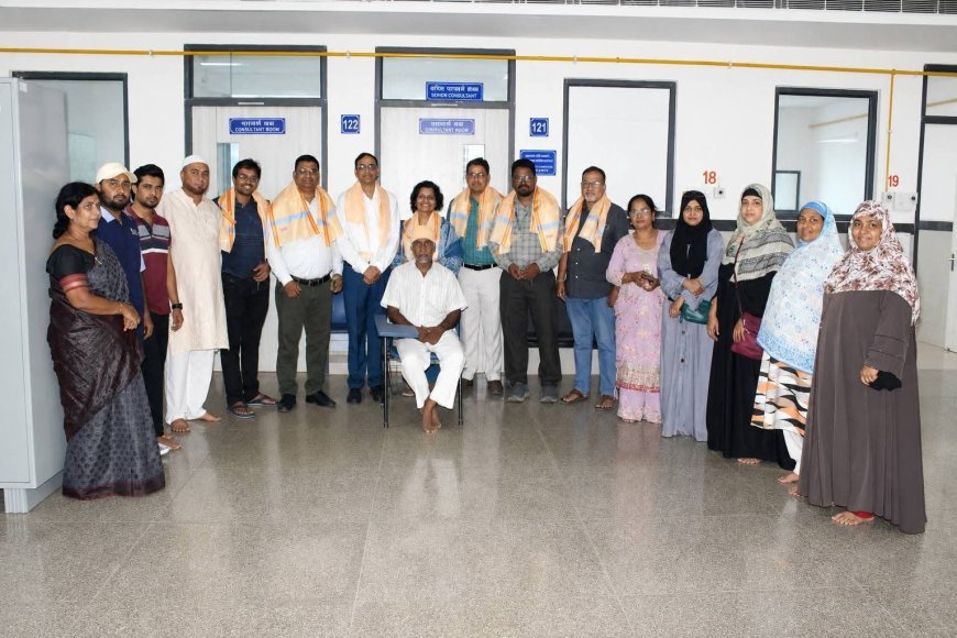 ब्रेन ट्यूमरची यशस्वी शस्त्रक्रिया; घाटीतील न्यूरोसर्जरी डॉक्टरांचा मुतवल्ली विंगतर्फे सन्मान