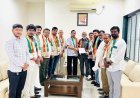 राष्ट्रवादी विद्यार्थी काँग्रेसच्या शरदचंद्र पवार पक्षाच्या शहराध्यक्षपदी योगेश घुगे; शिवसेनेच्या पदाधिकाऱ्यांचा राष्ट्रवादीत प्रवेश