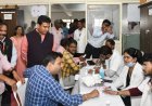 पत्रकारांच्या आरोग्य तपासणी शिबिराला उत्स्फूर्त प्रतिसाद; २६३ पत्रकारांची तपासणी