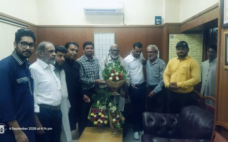 मौलाना आझाद कॉलेजचे प्राचार्य डॉ. मखदूम फारुकी यांचा MARTI कृती समितीकडून सत्कार