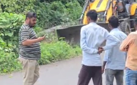 अंभई–भराडी मार्गावरील वाहनधारकांसाठी दिलासादायक बातमी! बोजगावच्या धोकादायक वळणाला अखेर ‘वाट’ मिळाली; वाहनधारकांना मोठा दिलासा!