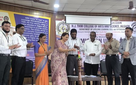 इकरा थीम कॉलेजमध्ये ‘मिशन यूपीएससी’ अंतर्गत मार्गदर्शनपर चर्चासत्र
