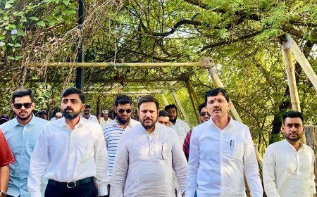 सलीम अली सरोवराच्या सुशोभीकरणासाठी जावेद कुरेशी यांच्या पुढाकाराने महापौर-आयुक्तांची विशेष भेट; विकासकामांना सहकार्याचे आश्वासन
