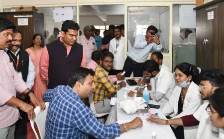 पत्रकारांच्या आरोग्य तपासणी शिबिराला उत्स्फूर्त प्रतिसाद; २६३ पत्रकारांची तपासणी