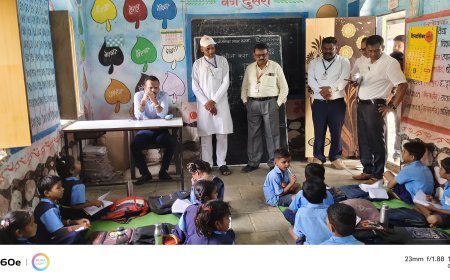 संत गाडगेबाबा ग्रामस्वच्छता अभियानात जरंडी ग्रामपंचायतीची राज्यस्तरीय तपासणी
