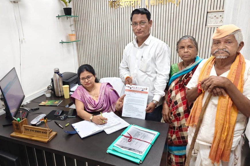 वनहक्कासाठी आंदोलनाला शिवसेनेचा जाहीर पाठिंबा; प्रलंबित दावे तातडीने मंजूर करण्याची मागणी