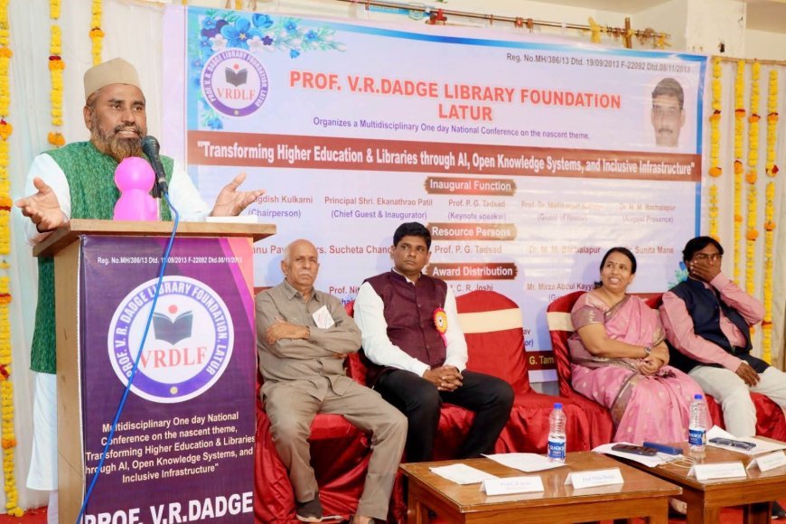 मोठ्या ग्रंथालयांचे भविष्य वाचवायचे असेल तर गल्लोगल्लीत बालग्रंथालये उभारावी लागतील : मिर्झा अब्दुल कय्यूम नदवी