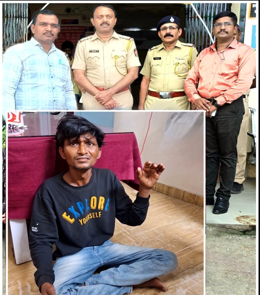 त्रिमूर्ती चौकात कोयत्याने जीवघेणा हल्ला; आरोपी रोहन गवळीला जवाहरनगर पोलिसांच्या बेड्या