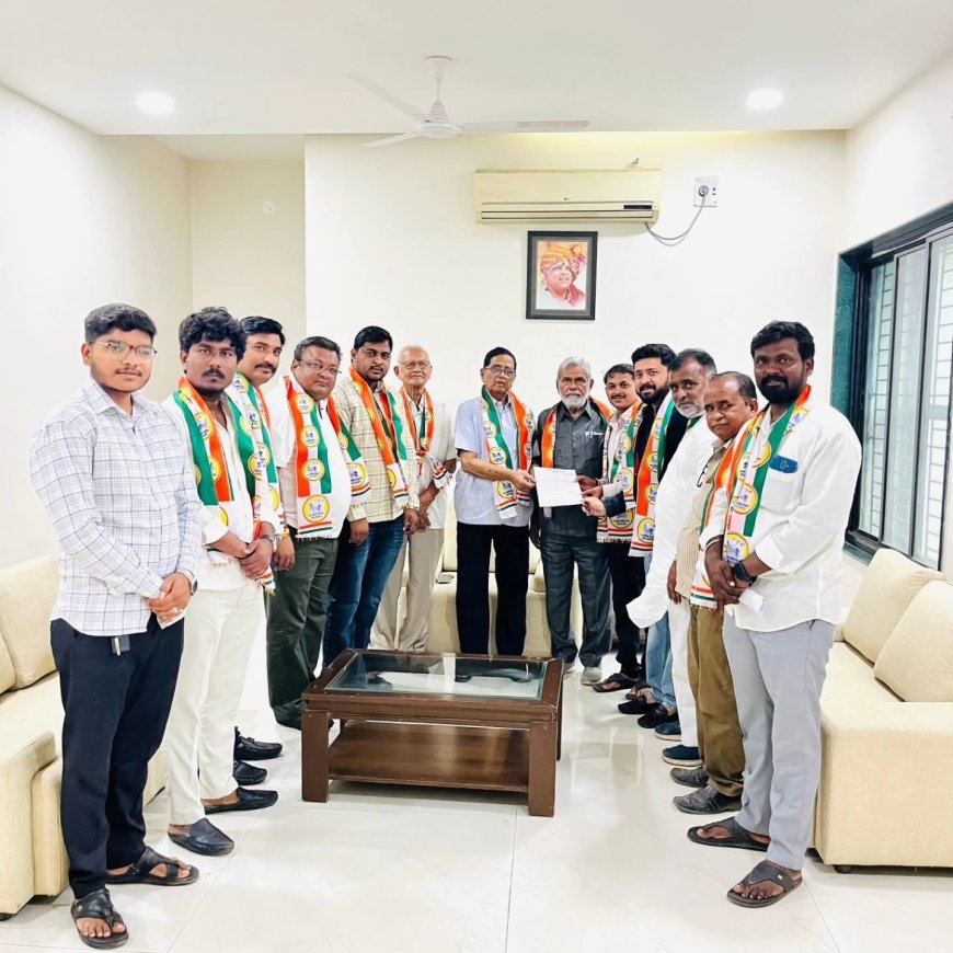 राष्ट्रवादी विद्यार्थी काँग्रेसच्या शरदचंद्र पवार पक्षाच्या शहराध्यक्षपदी योगेश घुगे; शिवसेनेच्या पदाधिकाऱ्यांचा राष्ट्रवादीत प्रवेश