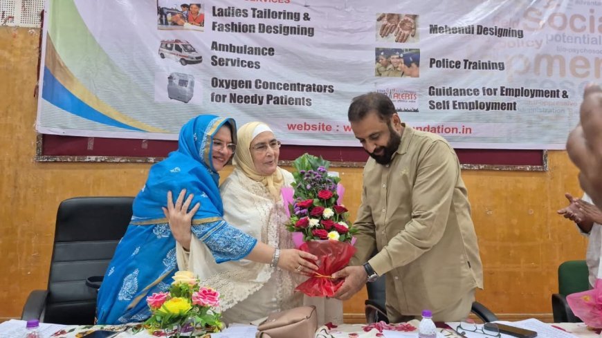 महिलांच्या स्वावलंबनाला नवी दिशा; ४ महिन्यांचे प्रशिक्षण पूर्ण केलेल्या महिलांना इम्तियाज जलील यांच्या दुआ फाउंडेशनकडून मोफत शिलाई मशीन