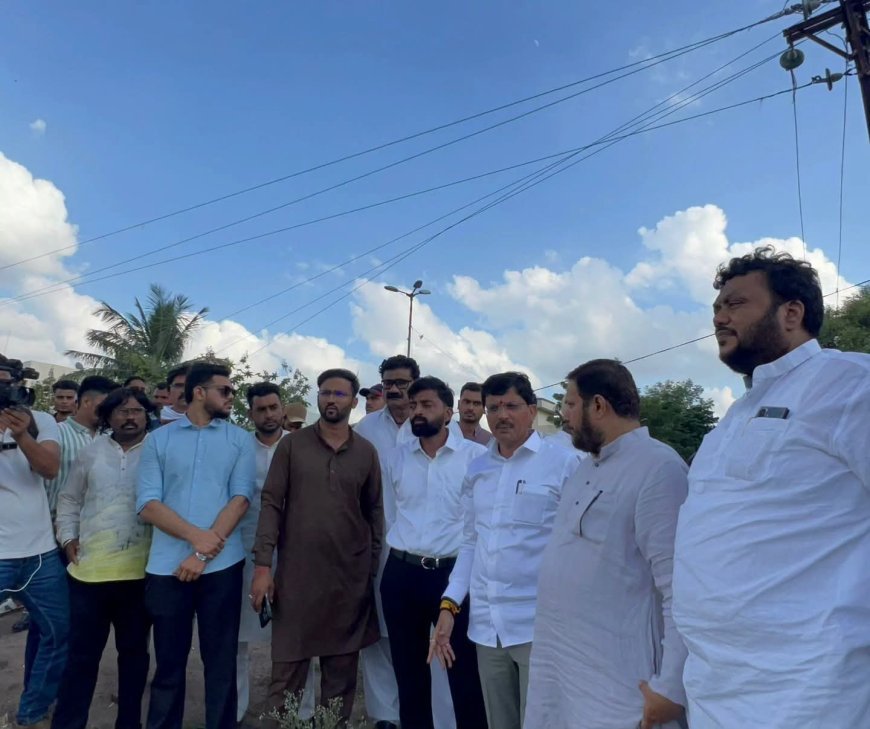 सलीम अली सरोवराच्या सुशोभीकरणासाठी जावेद कुरेशी यांच्या पुढाकाराने महापौर-आयुक्तांची विशेष भेट; विकासकामांना सहकार्याचे आश्वासन