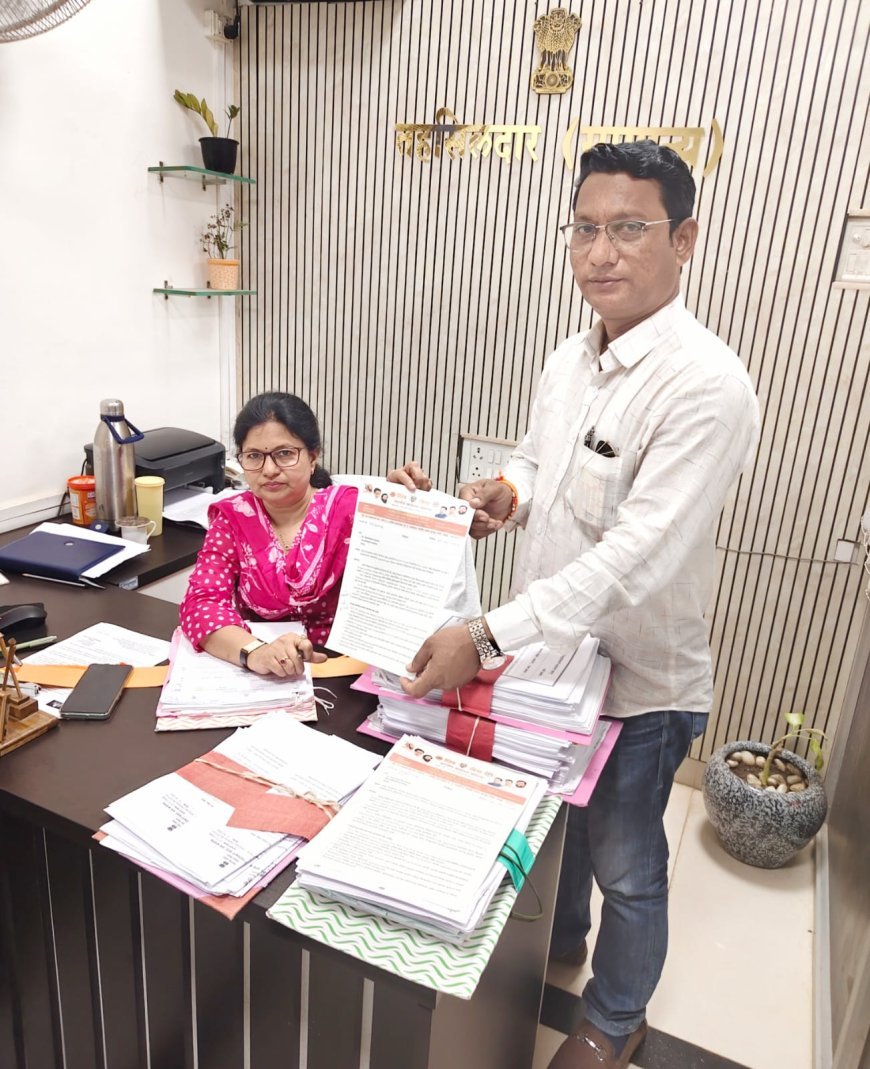 चंद्रपूरच्या बेरोजगार युवकांसाठी Apprenticeshipच्या जागा वाढवा; शिवसेना कामगार संघटनेचे जिल्हाधिकाऱ्यांना निवेदन