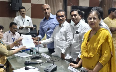पदवीधर मतदारसंघाच्या रणधुमाळीत राष्ट्रवादीचा शड्डू! डॉ. प्रतापसिंह पाटील यांचा उमेदवारी अर्ज दाखल