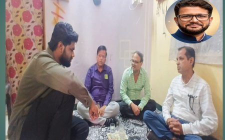 पत्रकार अब्दुल कयूम यांच्या कुटुंबीयांची ‘व्हॉईस ऑफ मीडिया’कडून भेट; दुःखाच्या काळात खंबीरपणे सोबत राहण्याची ग्वाही