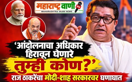 ‘आंदोलनाचा अधिकार हिरावून घेणारे तुम्ही कोण?’; राज ठाकरेंचा मोदी-शाह सरकारवर घणाघात