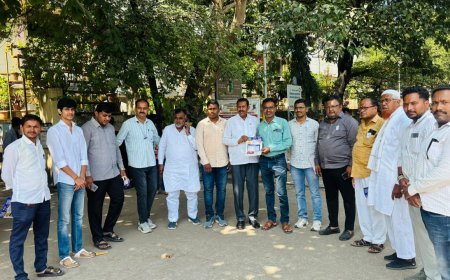 डॉ. प्रतापसिंह पाटील यांच्या प्रचारासाठी राष्ट्रवादी काँग्रेस शरदचंद्र पवार पक्षाची महाविद्यालयांना सदिच्छा भेट