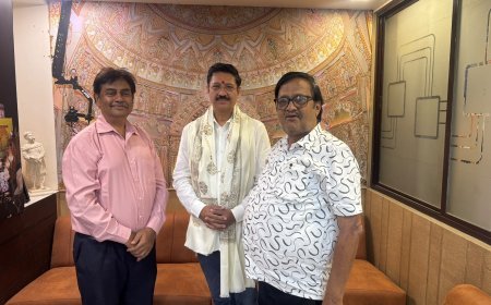महेश सूर्यवंशी यांचा लायन्स क्लब ऑफ पुणेतर्फे सत्कार; सामाजिक उपक्रमांसाठी सहकार्याची चर्चा