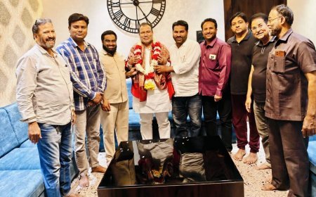 शेख युसूफ यांची बुलढाणा जिल्हा काँग्रेस कमिटीच्या प्रभारीपदी नियुक्ती; अल्पसंख्याक काँग्रेसच्या वतीने सत्कार