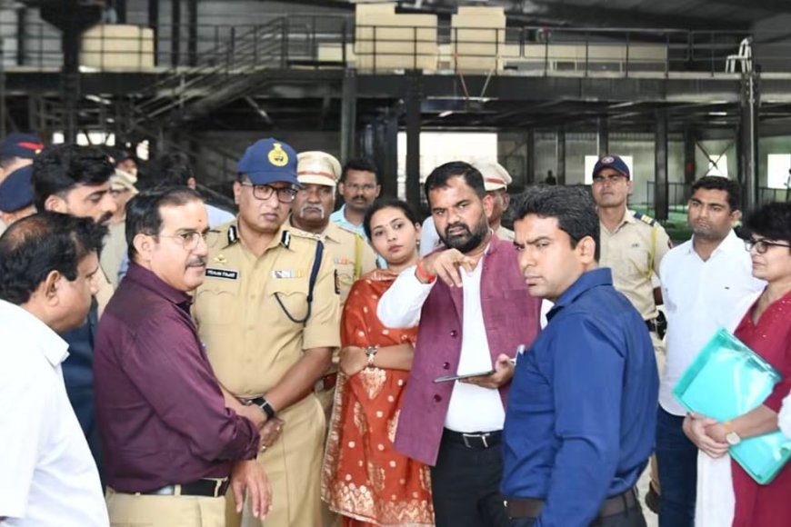 पदवीधर निवडणूक : मतमोजणी केंद्राच्या सुरक्षा व्यवस्थेचा विभागीय आयुक्त जी. श्रीकांत यांच्याकडून आढावा