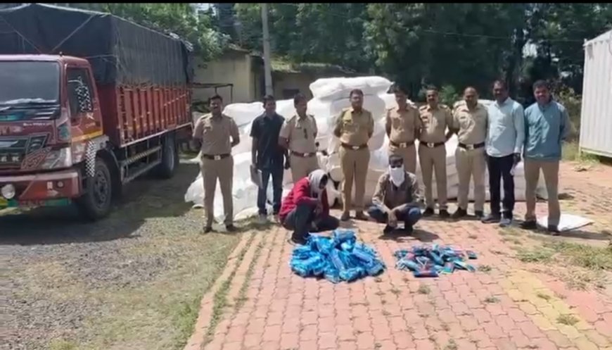 करमाडमध्ये गुटख्याची मोठी खेप पकडली; ५५.१९ लाखांचा मुद्देमाल जप्त!