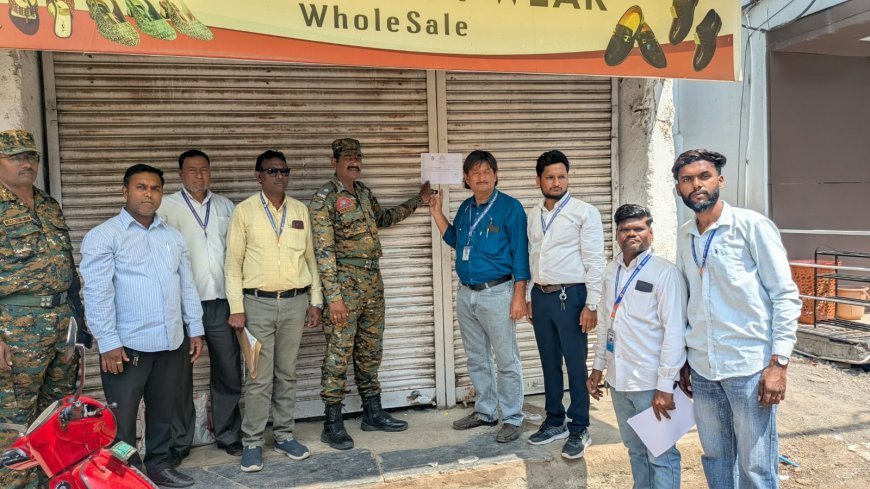 थकबाकीदारांना मनपाचा दणका! २० मालमत्ता सील; एका दिवसात ४३.७० लाखांचा मालमत्ता कर वसूल