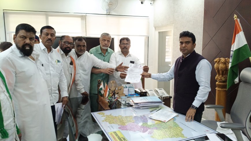 एसआयआर प्रक्रियेत उर्दू भाषिक मदतनीस नेमा; राष्ट्रवादी काँग्रेसचे अल्पसंख्याक विभागाचे शहर जिल्हाध्यक्ष इरफान शेख अफसर यांचे जिल्हाधिकाऱ्यांना निवेदन