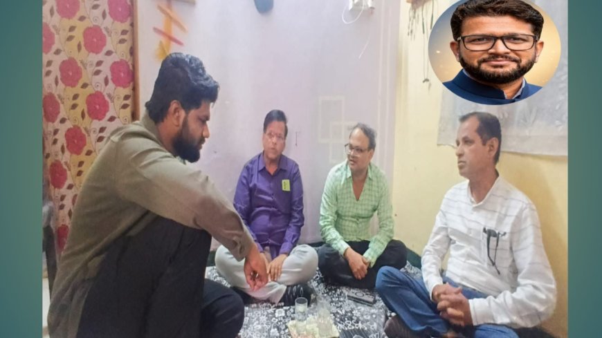 पत्रकार अब्दुल कयूम यांच्या कुटुंबीयांची ‘व्हॉईस ऑफ मीडिया’कडून भेट; दुःखाच्या काळात खंबीरपणे सोबत राहण्याची ग्वाही