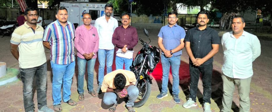 महामार्गावर चाकूचा धाक दाखवून जबरी चोरी; स्थानिक गुन्हे शाखेने आरोपीला पाठलाग करून पकडले!