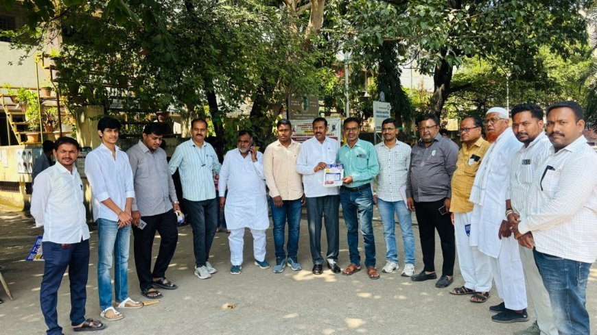 डॉ. प्रतापसिंह पाटील यांच्या प्रचारासाठी राष्ट्रवादी काँग्रेस शरदचंद्र पवार पक्षाची महाविद्यालयांना सदिच्छा भेट
