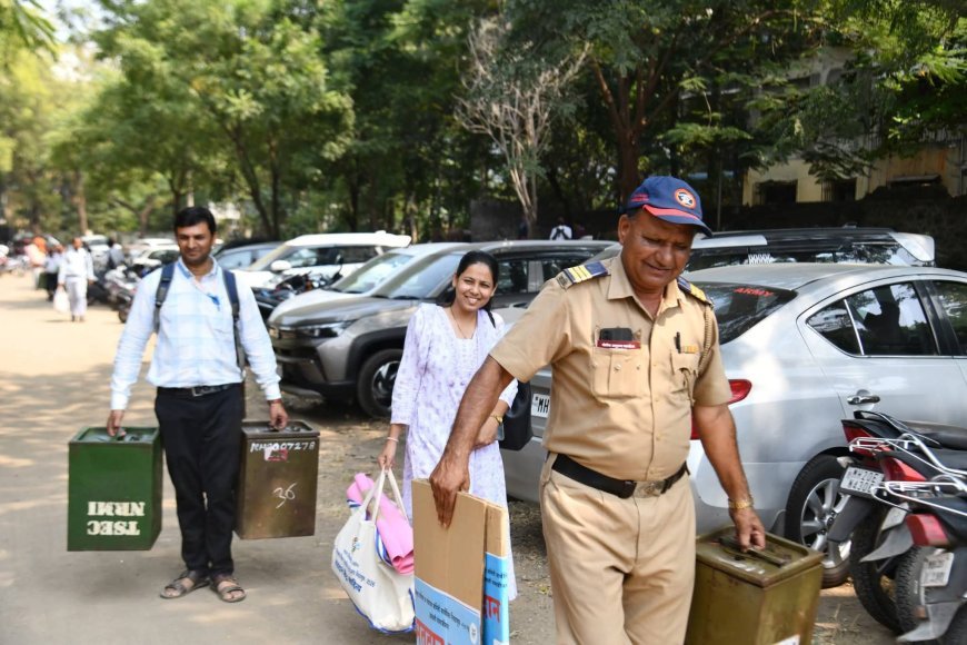 मराठवाडा पदवीधर निवडणुकीची तयारी पूर्ण; ८४२ केंद्रांवर उद्या मतदान, पथके साहित्यासह रवाना