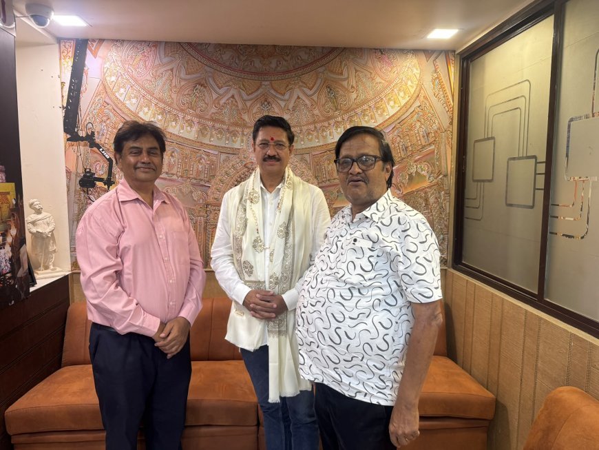 महेश सूर्यवंशी यांचा लायन्स क्लब ऑफ पुणेतर्फे सत्कार; सामाजिक उपक्रमांसाठी सहकार्याची चर्चा