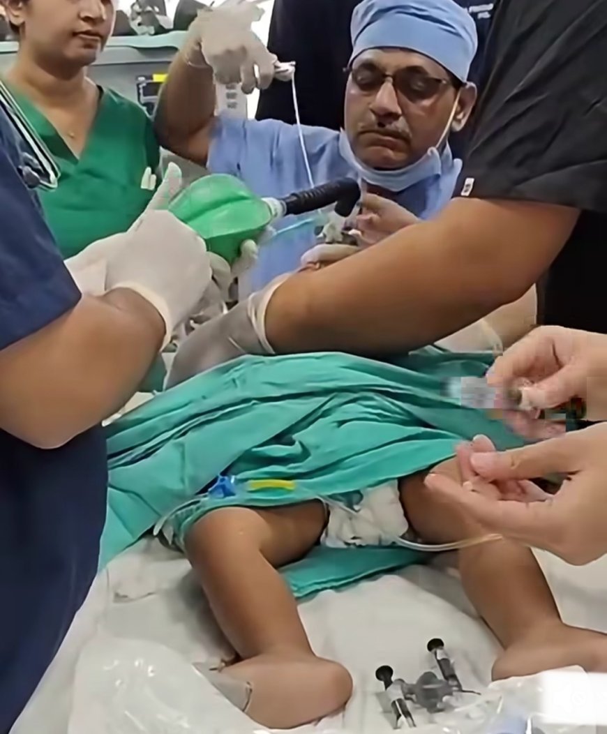 घाटी रुग्णालयातील डॉक्टरांच्या तत्परतेने चिमुकल्याला जीवदान; डॉ. शिवाजी सुक्रे यांच्या मार्गदर्शनाखाली यशस्वी शस्त्रक्रिया